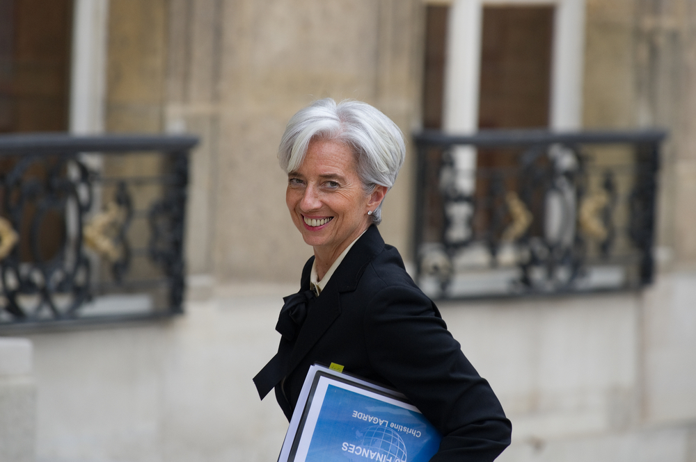 French finance minister Christine Lagarde